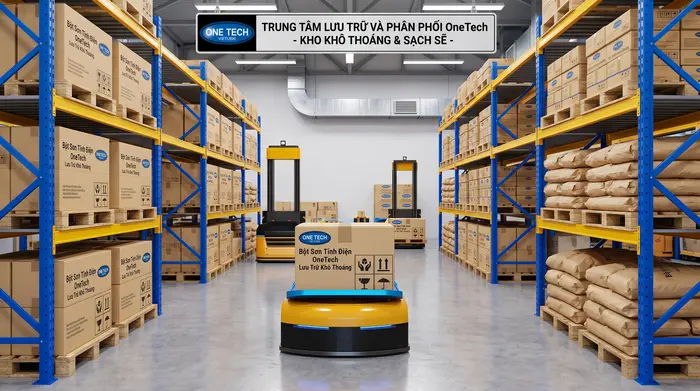 Bảo quản bột sơn tĩnh điện đúng cách tránh ẩm và vón cục