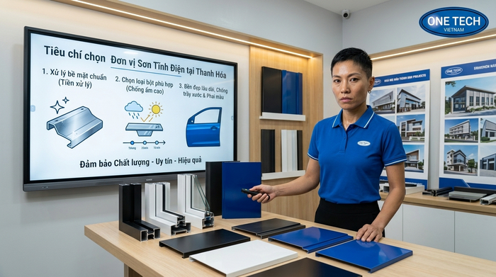 Tiêu chí chọn đơn vị sơn tĩnh điện tại Thanh Hóa cho doanh nghiệp