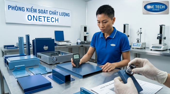 Kiểm tra và đánh giá lớp phủ sơn tĩnh điện sau khi sấy